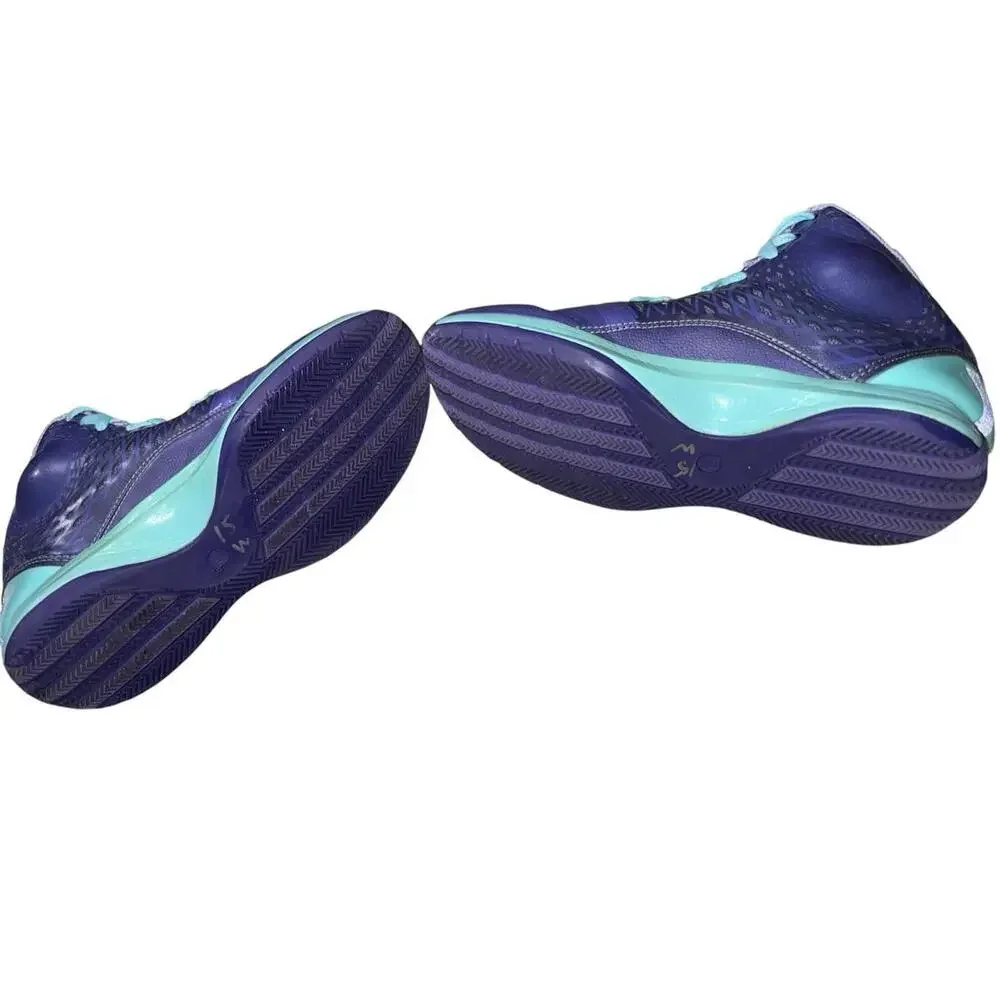 Adidas D‎ Rose Englewood Basketball Shoes – Purple/Turquoise – Men's 6.5